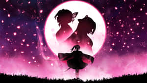 Demon Slayer 4k baggrund