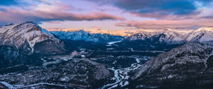 Rocky Alberta bjerge tapet.