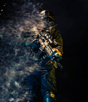 Gunman Graphic Art wallpaper — Nubia Flip Wallpapers