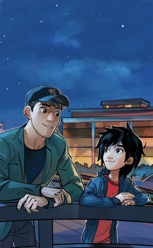 Big Hero 6 Broderlig Snak Baggrund — RedMagic Astra 2 Wallpapers