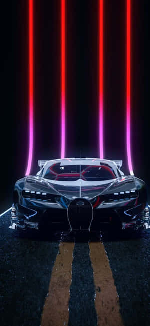 Iphone Xs Bugatti Baggrund — Galaxy F16 Wallpapers