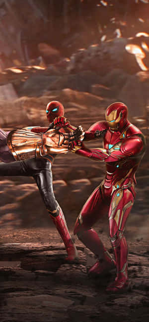 Iphone Xs Marvel's Avengers Baggrund — Honor Play 80 Plus Wallpapers