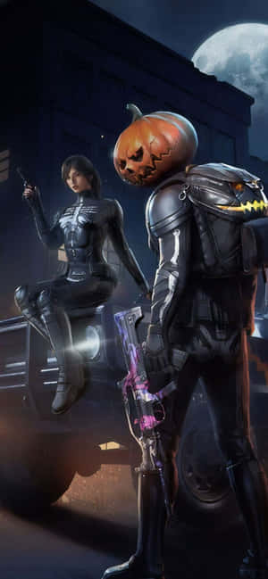 Billede  Trick or Treat med en Iphone denne Halloween — OnePlus 13 Wallpapers