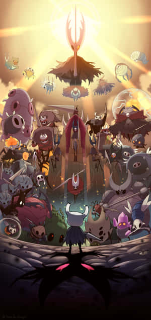 Hollow Knight baggrund — Huawei Mate X Wallpapers