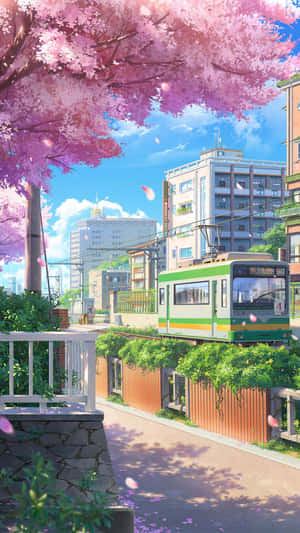 Anime bybaggrund — Anime by GIF Wallpapers