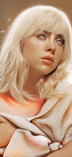 Billie Eilish baggrund — Galaxy A27 Wallpapers