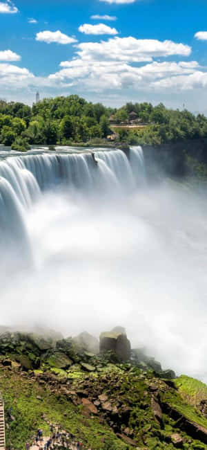 iPhone X Niagara Falls Baggrund — Moto G17 Power Wallpapers