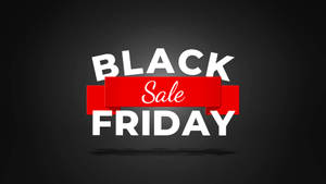 Black Friday udsalgsbanner tapet — 16:9 Wallpapers