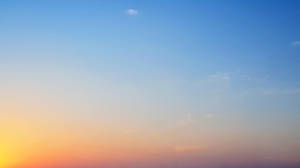 Blålig orange klar himmel baggrund — iMac Wallpapers