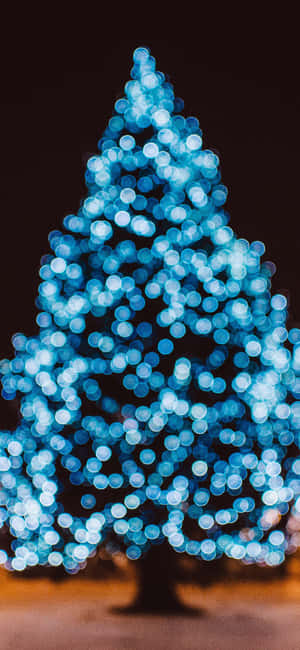 Blå jul — iPhone 12 Wallpapers
