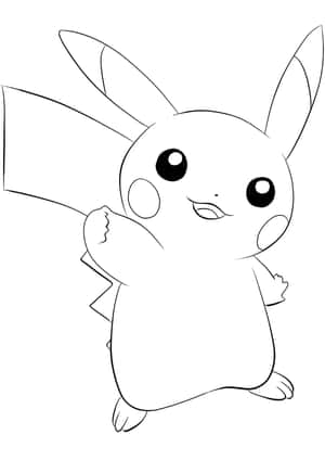 Pokémon-farvelægningsbilleder — iPad (A16) Wallpapers