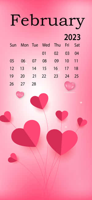 Februar-kalender — 1320x2868 Wallpapers
