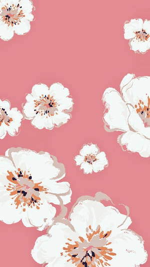 Blomster Iphone Hvide Blomster