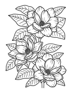 Blomster malebog billeder — iPad 9. generation Wallpapers