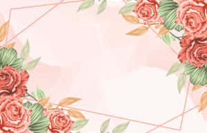 Blomsterbaggrund — Blomstret Wallpapers