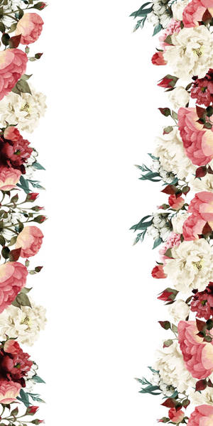 Blomsterkant iPhone