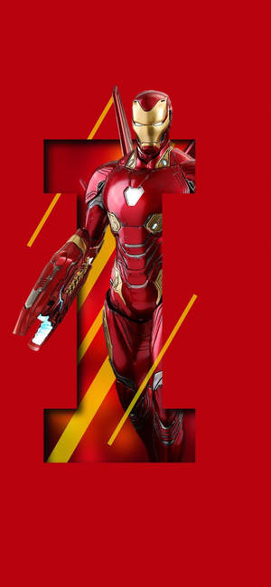 Bogstav Iron Man Iphone — Galaxy S25 Ultra Wallpapers
