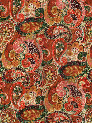 Boho æstetiske orange blomster og blade — Æstetisk boho Wallpapers