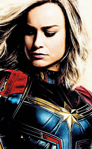 Brie Larson Captain Marvel IPhone — Galaxy Tab Active5 Pro Wallpapers