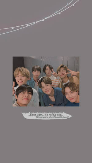 BTS Æstetisk Groupie Skør — Bts æstetik Wallpapers