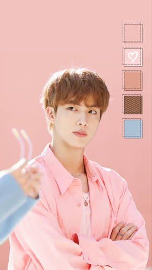 BTS Æstetisk Verdensomspændende Smukke Jin — Bts æstetik Wallpapers