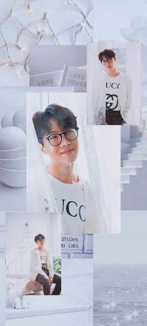 BTS Aesthetic Jhope på Hvid — Bts æstetik Wallpapers