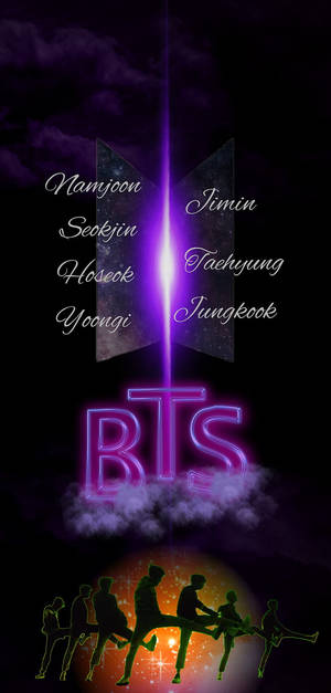 BTS logo fanart tapet