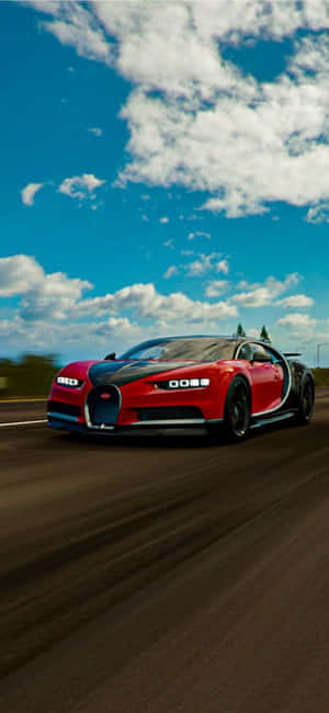 Iphone Xs Bugatti Baggrund — Tecno Pova Slim Wallpapers