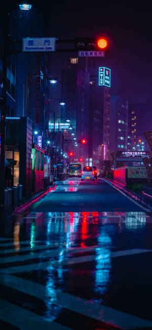 Bymiljø Neon Æstetik Iphone — iPhone 16 Wallpapers
