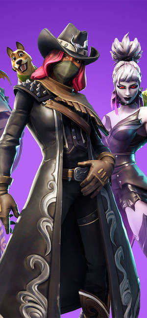 Calamity Fortnite og Dusk wallpaper — iPhone 15 Wallpapers
