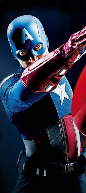 Captain America Samsung S20 FE-kunst — Honor GT Pro Wallpapers