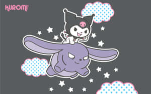 Caption: Yndig Kuromi Kawaii wallpaper til fans — MacBook Pro 13 Wallpapers