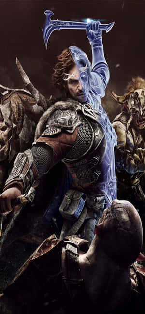 Iphone Xs Max Shadow Of Mordor Baggrund — iPhone Xs Max Wallpapers