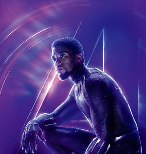 Chadwick Boseman højkvalitetsplakat baggrund — Galaxy Z Flip7 FE Wallpapers