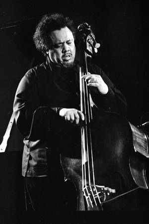 Charles Mingus Sjælfuldt Spiller Basguitar — Huawei MatePad Edge Wallpapers