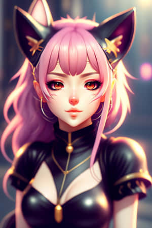 Charmende Kuromi-fanart-baggrunde — iPad Mini Wallpapers