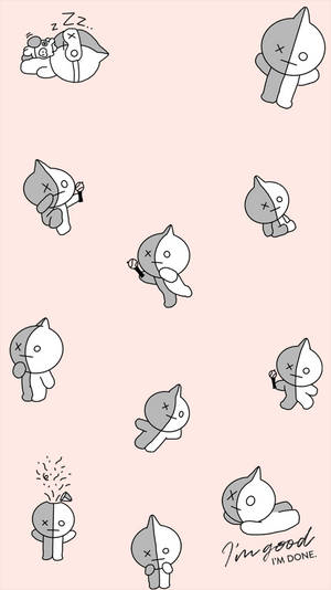 Charmerende Van BT21 wallpaper — Simpel Wallpapers