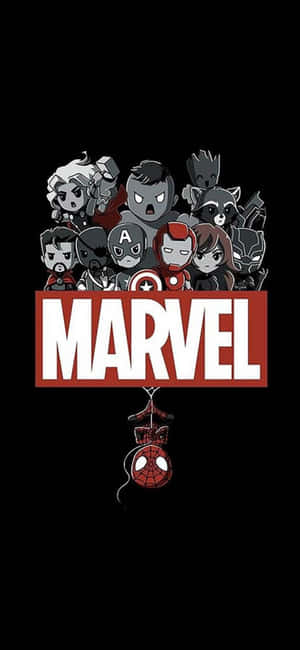 Iphone Xs Marvel Baggrund — Moto G37 Power Wallpapers