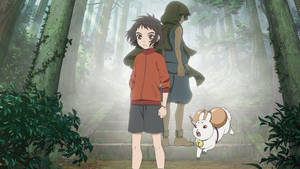 Child Of Kamiari anime børnebaggrund
