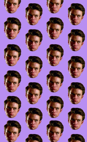 Chris Colfer Lilla Æstetik wallpaper. — RedMagic Tablet Wallpapers