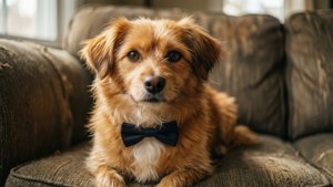 Rais nuttede hund Cinnamon.
