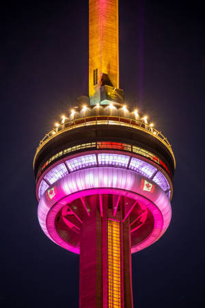 CN Tower på Canadas nationaldag — Xiaomi Pad 8 Wallpapers