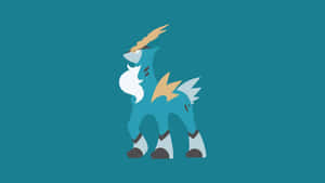 Cobalion cyan baggrund