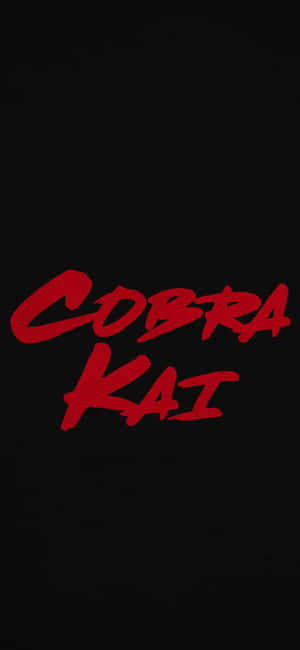 Cobra Kai iPhone XR Baggrund — RedMagic Wallpapers