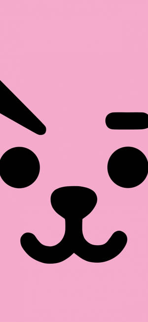 Cooky Bt21 helt ansigt wallpaper — iPhone 16e Wallpapers