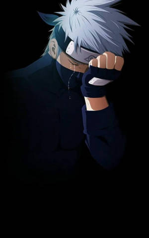 Cool Kakashi viser følelser — Xiaomi Pad Mini Wallpapers