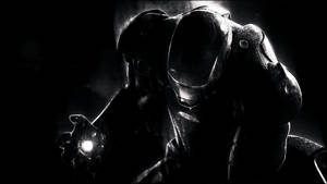 Cool sort Iron Man-baggrund — Cool sort Wallpapers