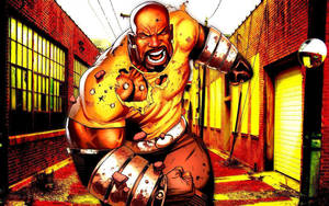 Cool sort superhelt Luke Cage — Marvel Wallpapers