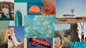 Country Western Collage Whisky
