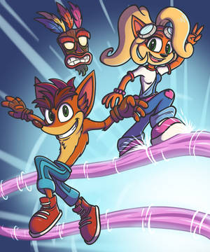 Crash Bandicoot 4 wallpaper — Motorola Razr Ultra 2026 Wallpapers